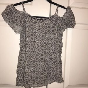 off the shoulder tee